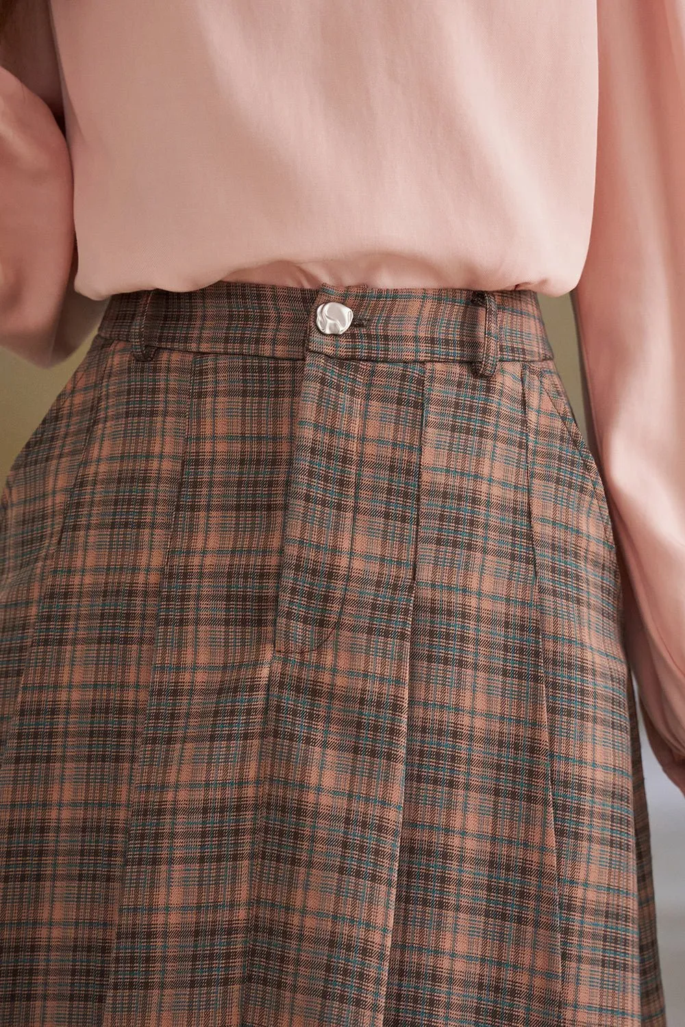 A Line Maxi Skirt for Women