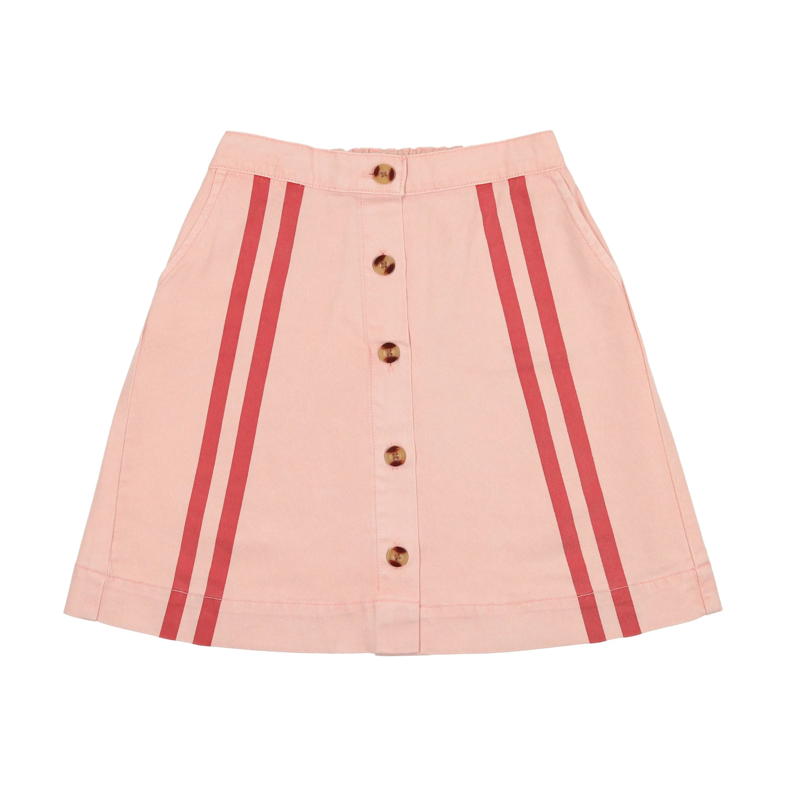 ANALOGIE PINK STRIPE SKIRT [FINAL SALE]