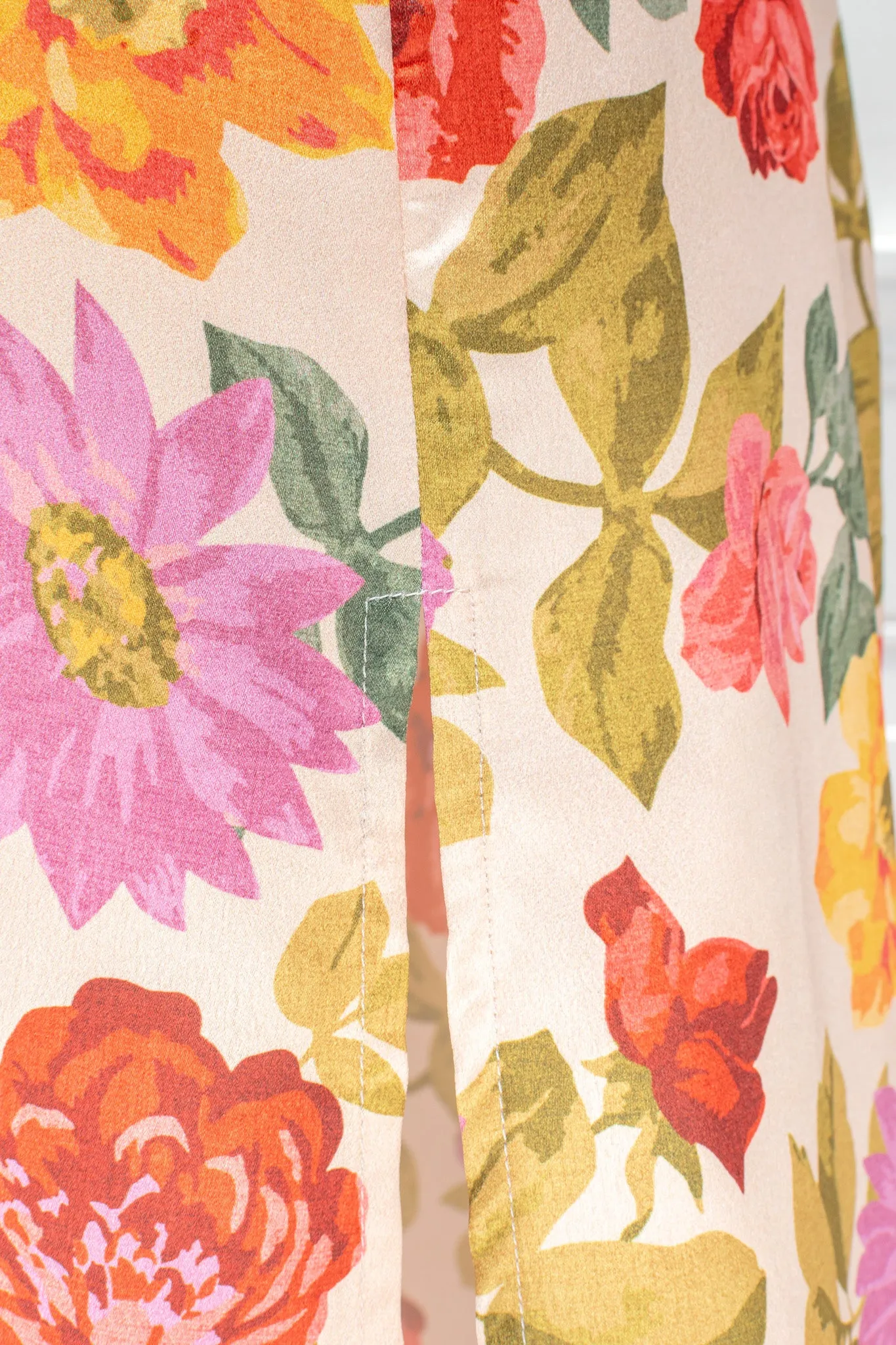 Bouquet de Fleurs Maxi Dress
