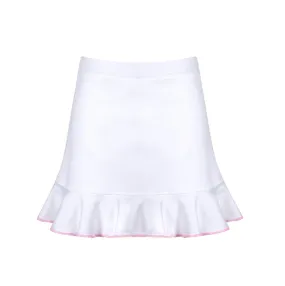 #Cottage Court White Ruffle Skirt - New!