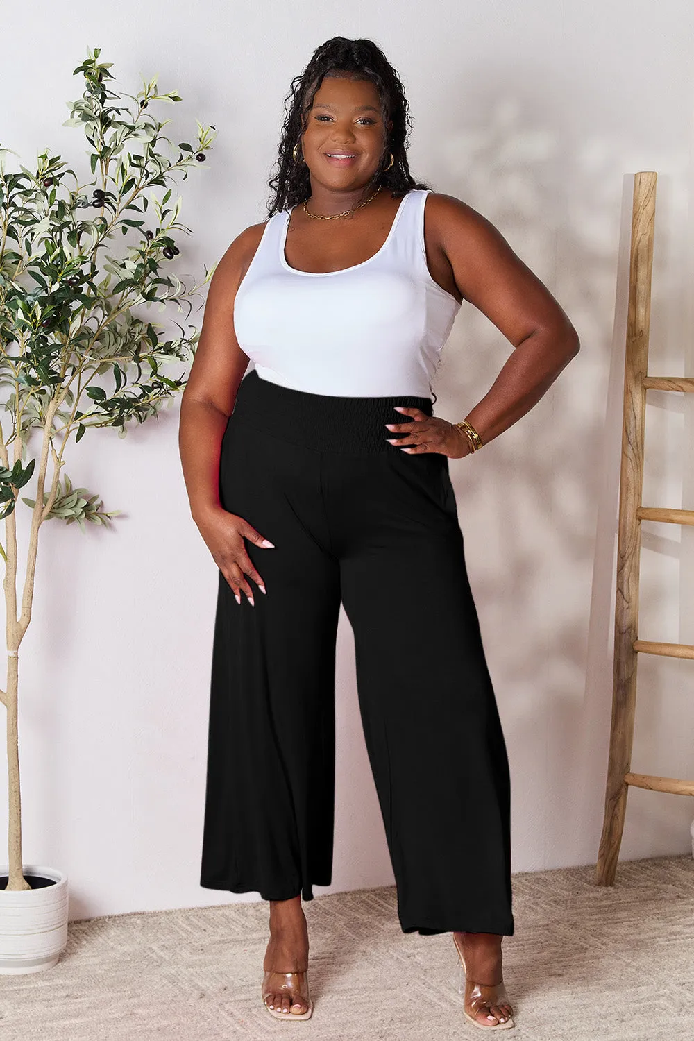 Double Take Wide Legged Pants