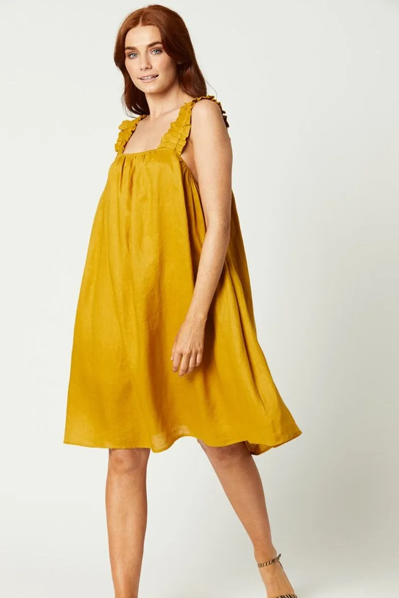 Eb & Ive - Nala Midi Dress - Honey