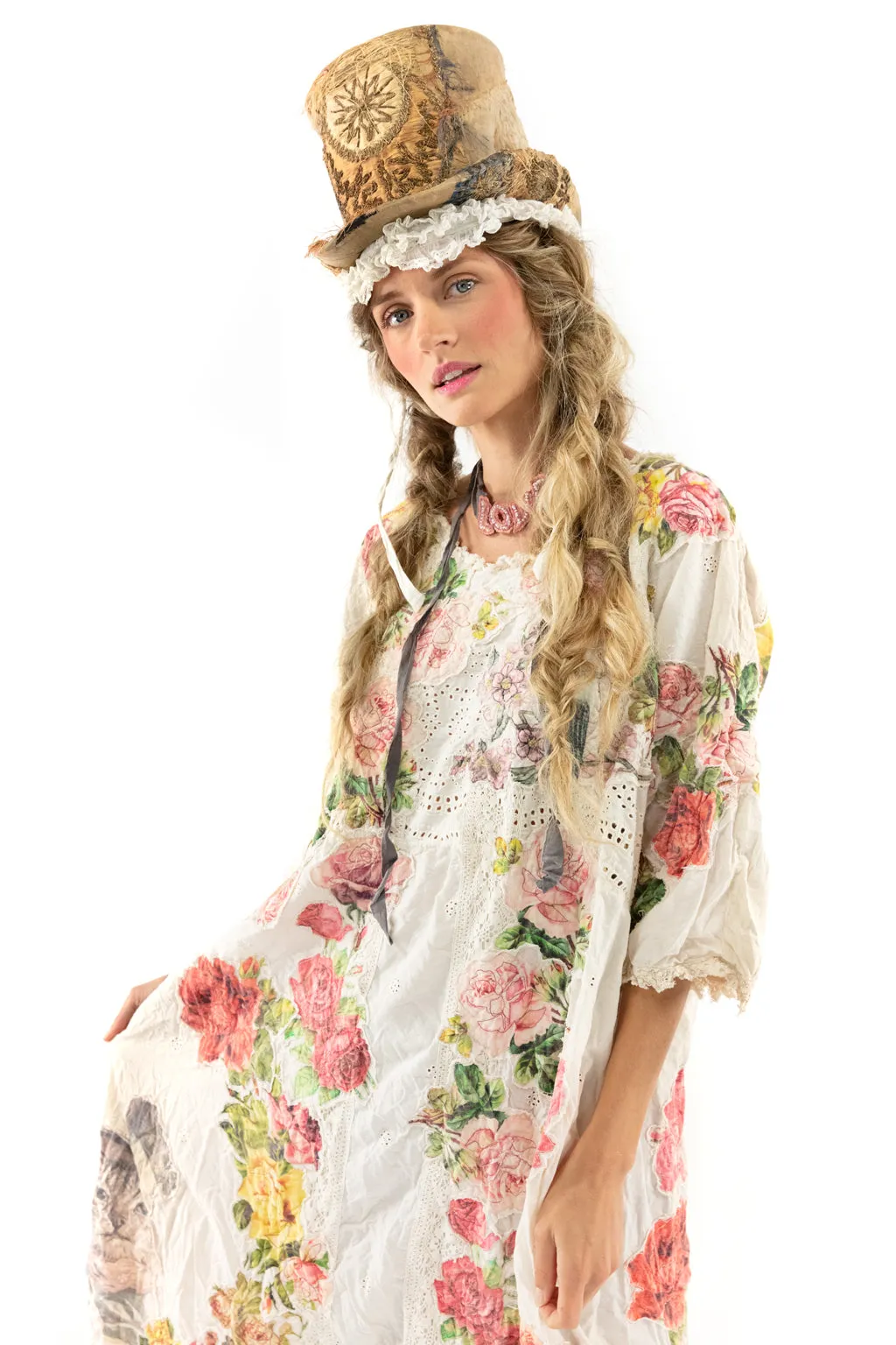 Eyelet Appliqué Coronado Dress SS 824 moon