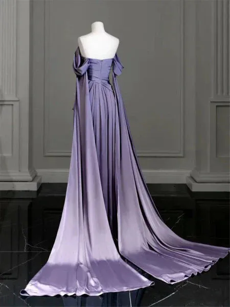 Formal Wear Dresses Elegant Off Shoulder A-Line Formal Long Party Dress Stores With Prom Dresses Formal Women's Dresses
