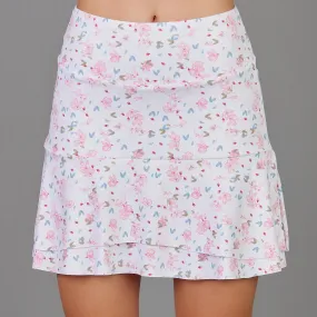Leisurely Long Skort (print)
