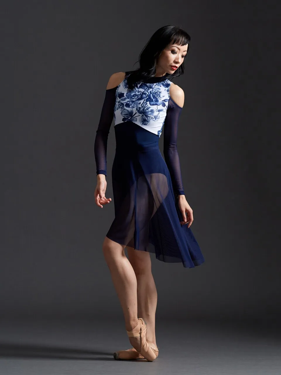 Long High-Low Skirt