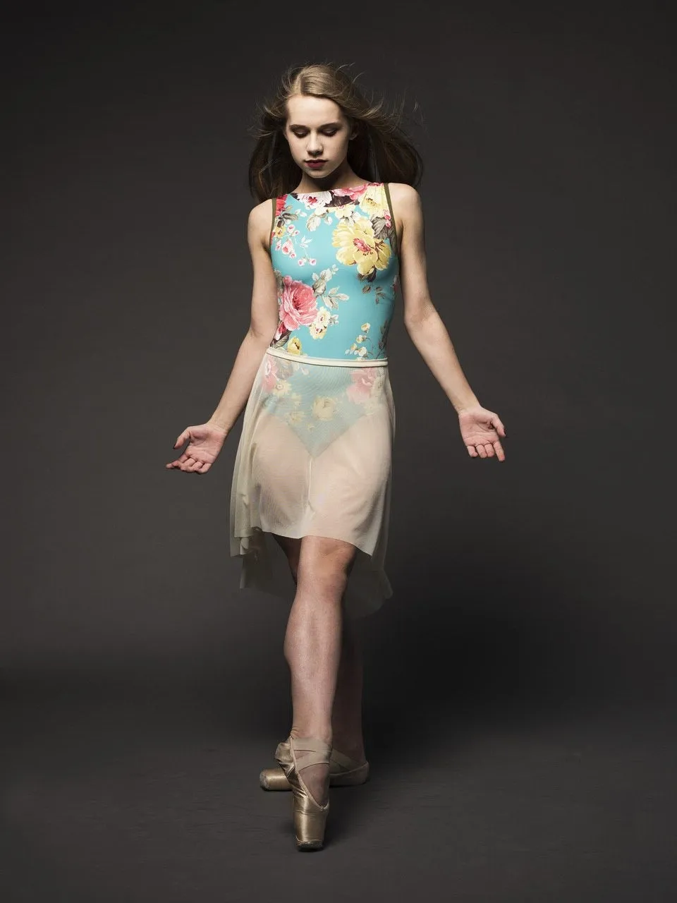 Long High-Low Skirt