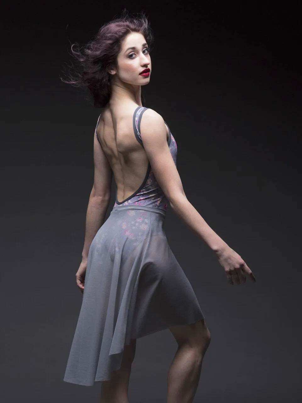 Long High-Low Skirt