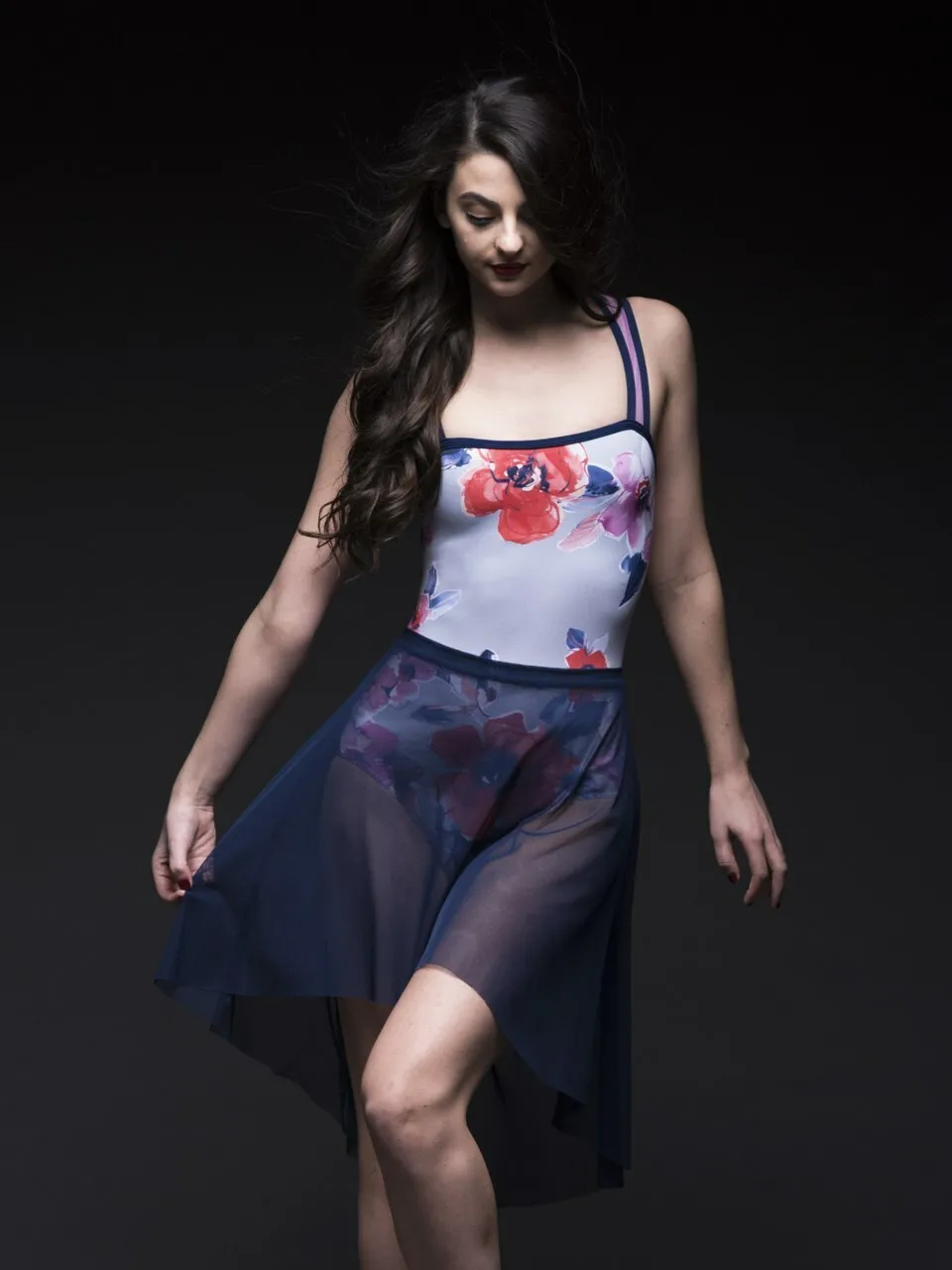 Long High-Low Skirt