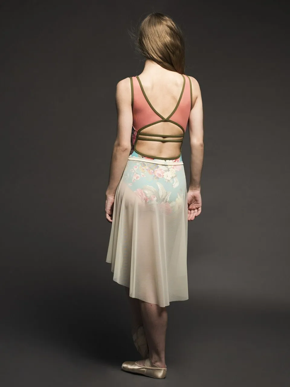 Long High-Low Skirt