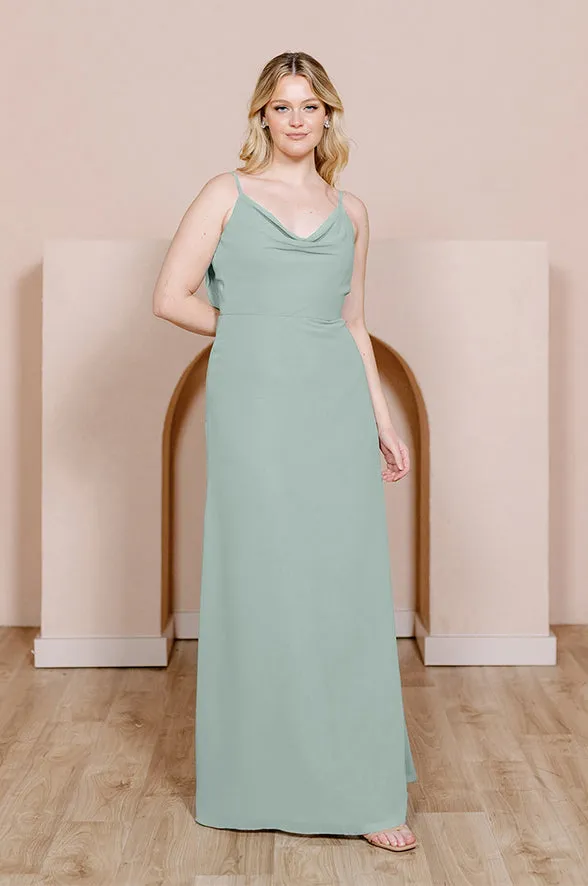 Nadia Chiffon Dress | Made To Order