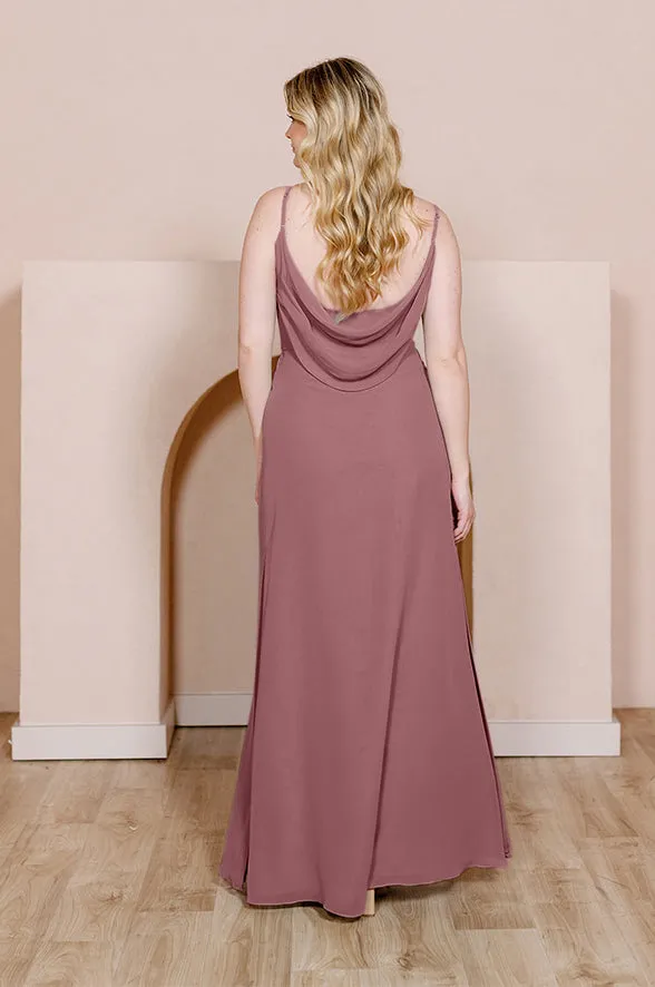 Nadia Chiffon Dress | Made To Order
