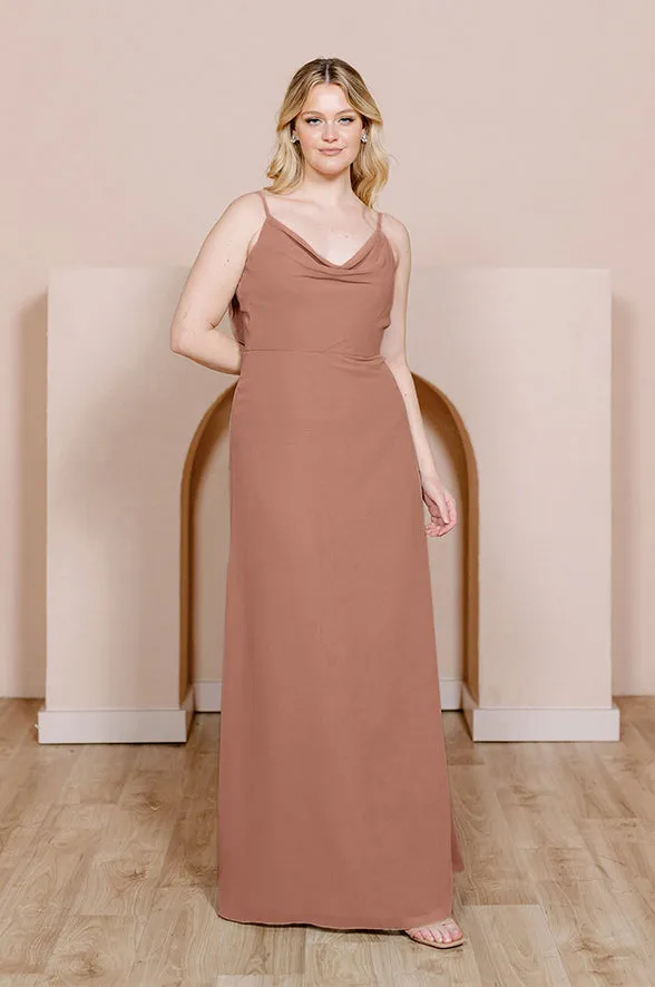 Nadia Chiffon Dress | Made To Order