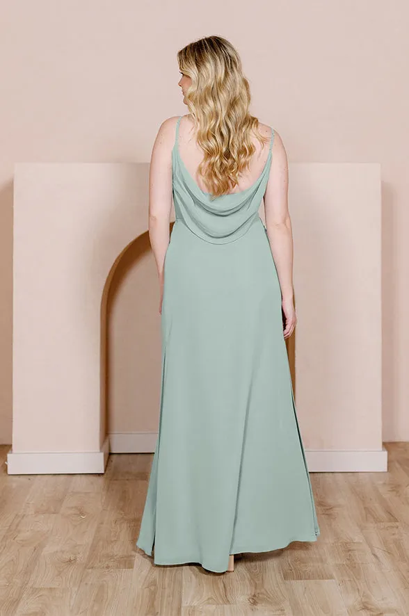 Nadia Chiffon Dress | Made To Order