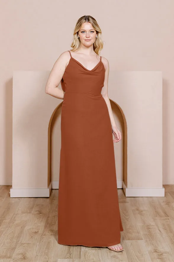 Nadia Chiffon Dress | Made To Order