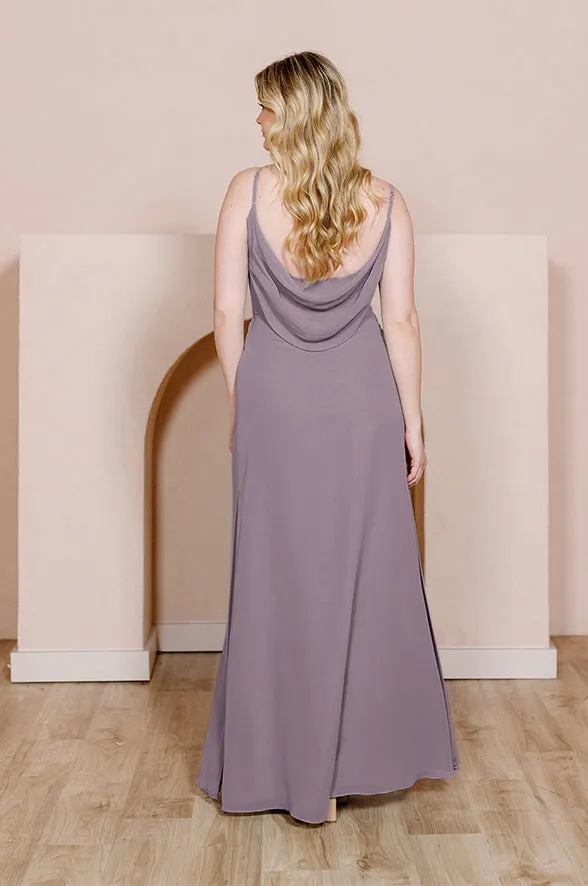 Nadia Chiffon Dress | Made To Order