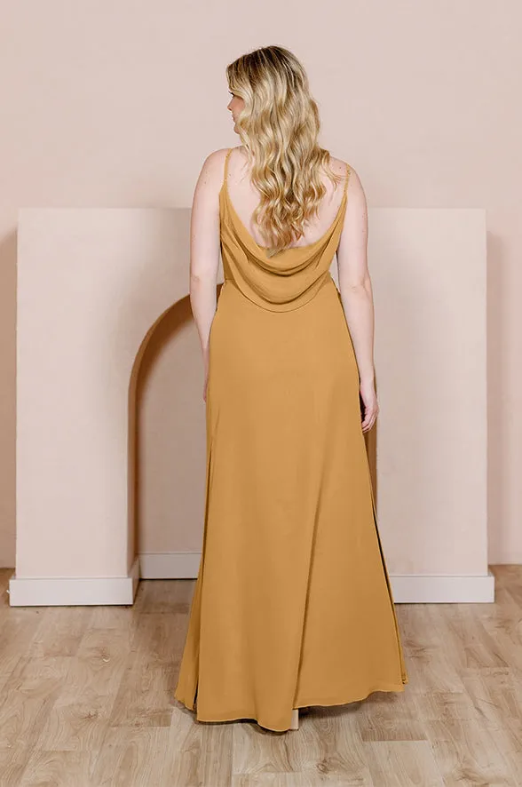 Nadia Chiffon Dress | Made To Order