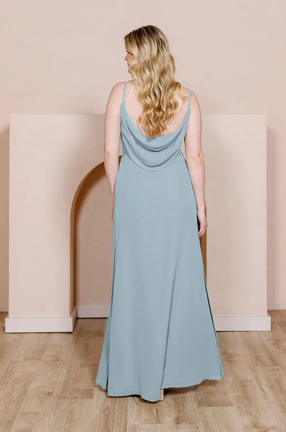 Nadia Chiffon Dress | Made To Order