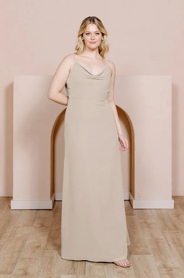 Nadia Chiffon Dress | Made To Order