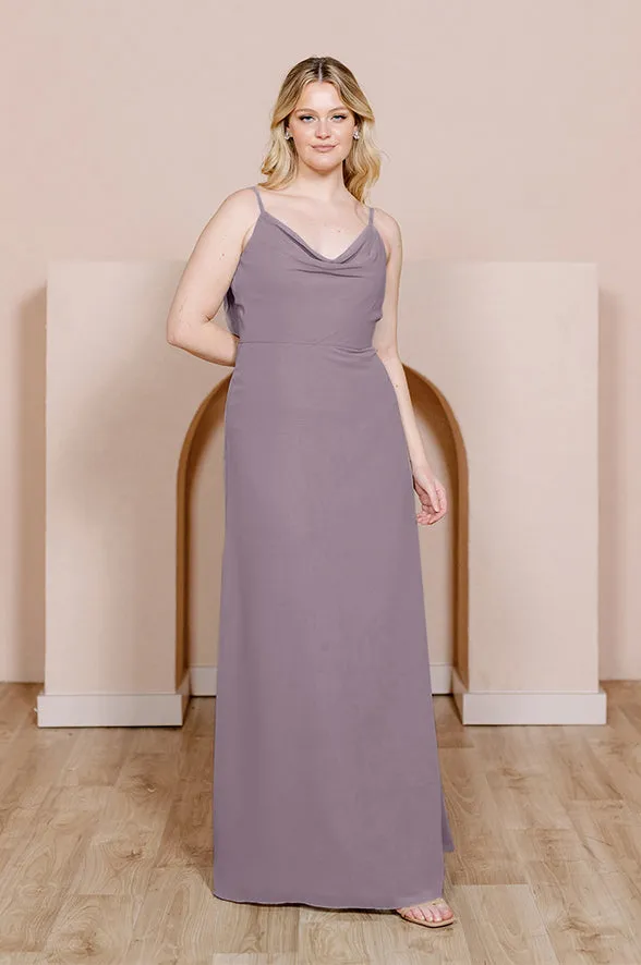 Nadia Chiffon Dress | Made To Order
