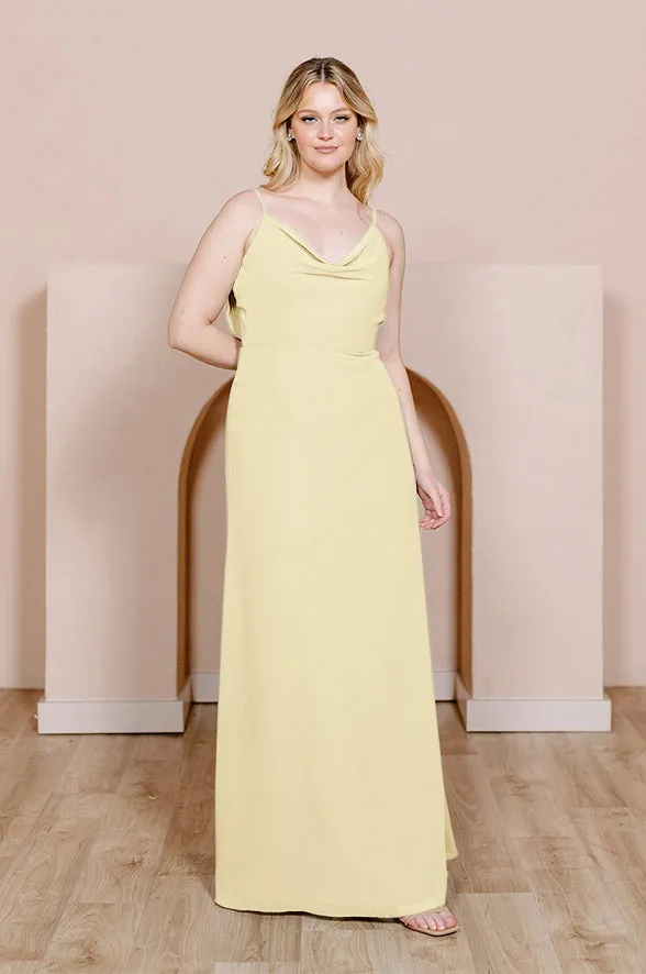 Nadia Chiffon Dress | Made To Order