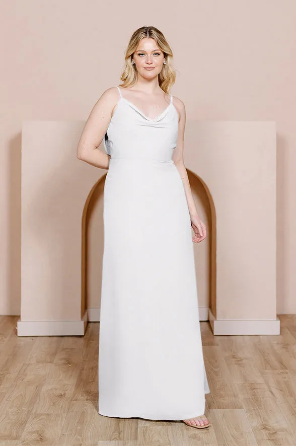 Nadia Chiffon Dress | Made To Order