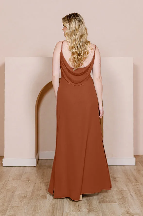 Nadia Chiffon Dress | Made To Order