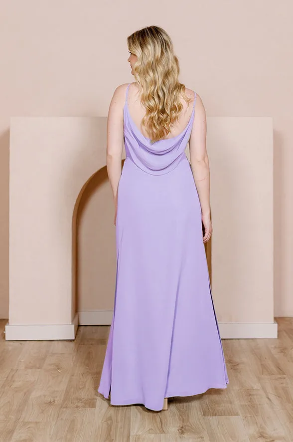 Nadia Chiffon Dress | Made To Order