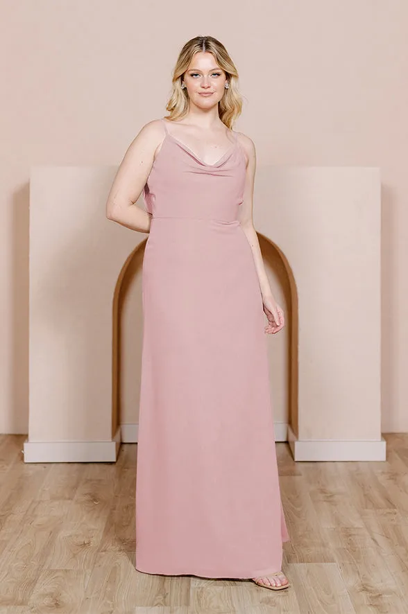 Nadia Chiffon Dress | Made To Order