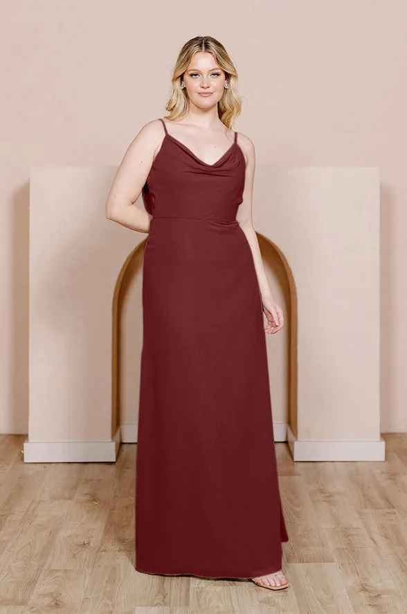 Nadia Chiffon Dress | Made To Order