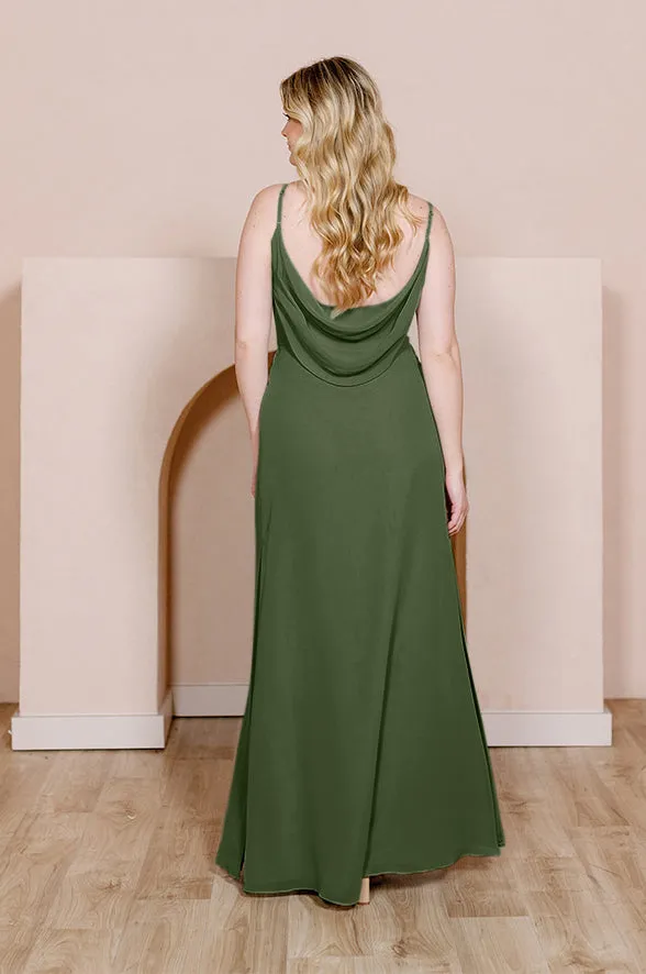 Nadia Chiffon Dress | Made To Order