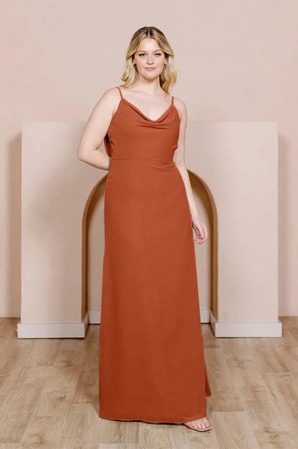 Nadia Chiffon Dress | Made To Order