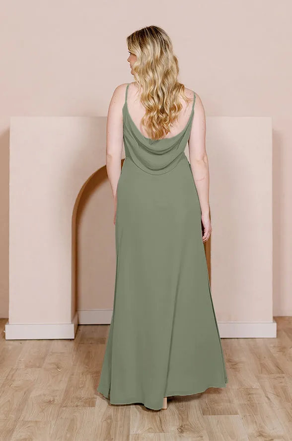 Nadia Chiffon Dress | Made To Order