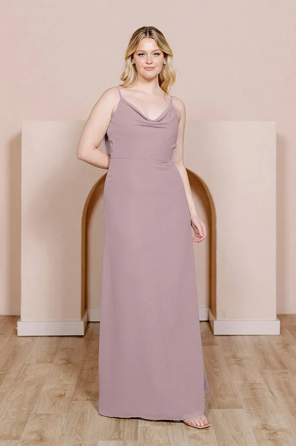 Nadia Chiffon Dress | Made To Order