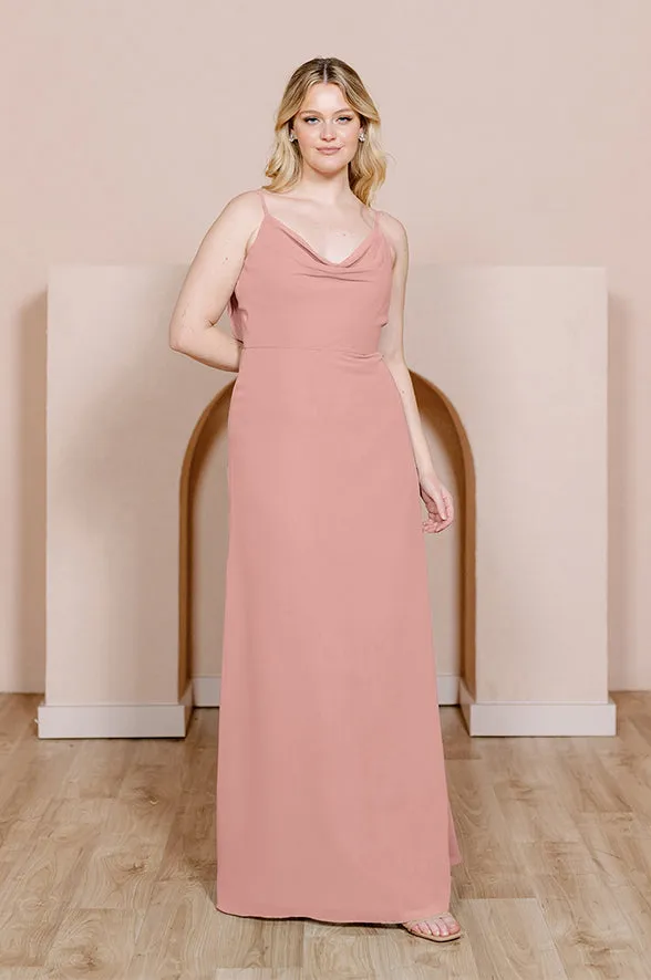 Nadia Chiffon Dress | Made To Order