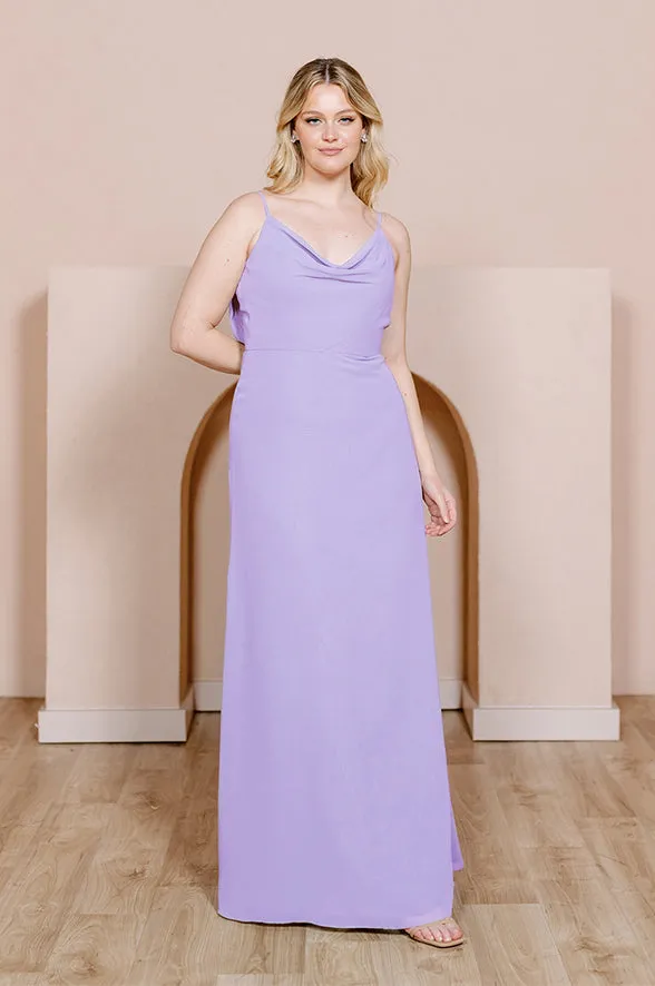 Nadia Chiffon Dress | Made To Order