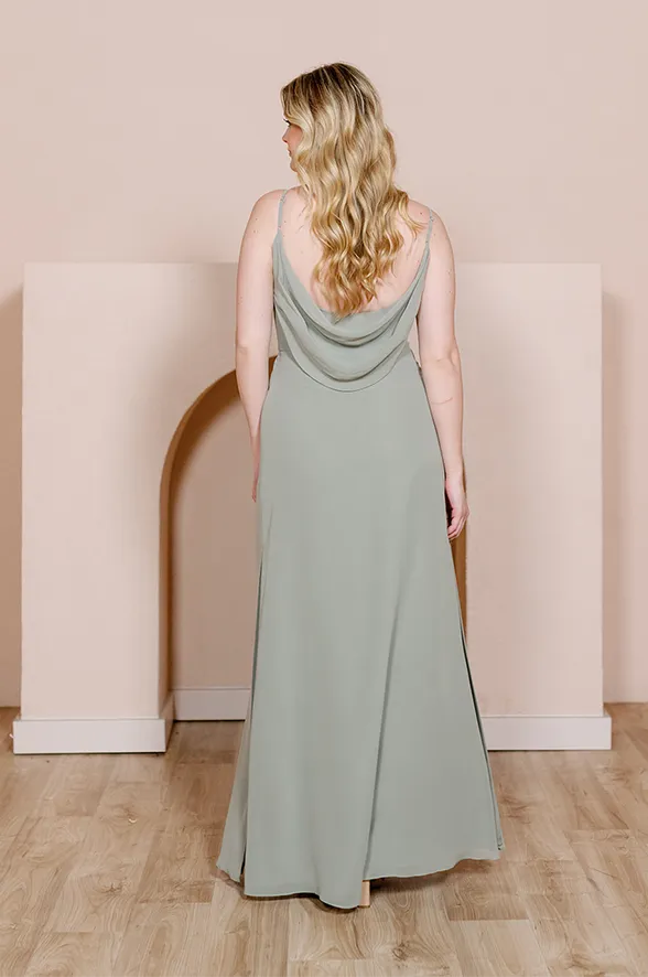 Nadia Chiffon Dress | Made To Order