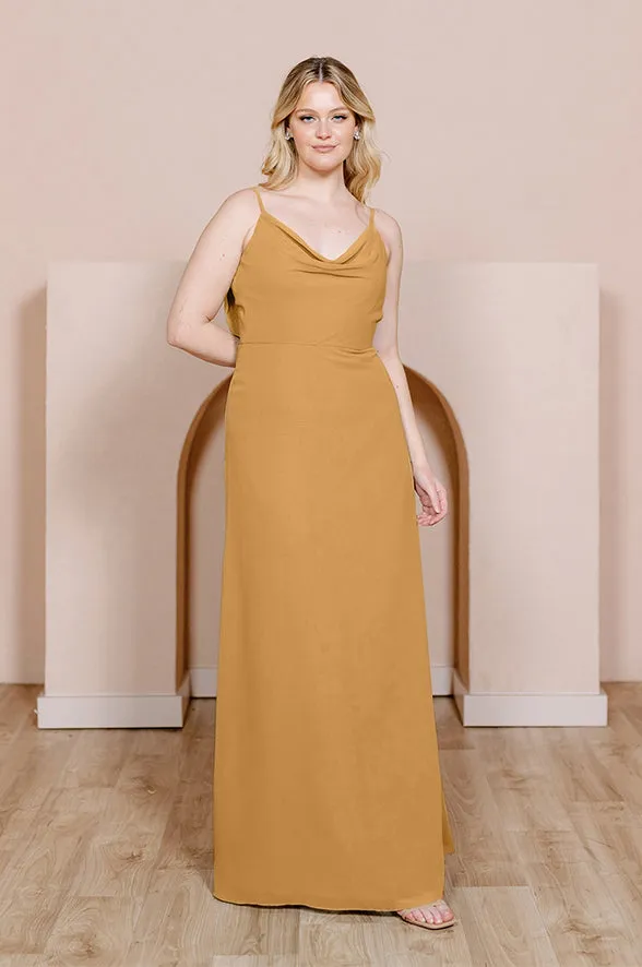Nadia Chiffon Dress | Made To Order