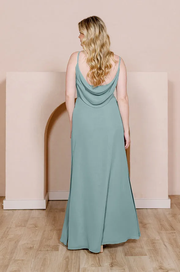 Nadia Chiffon Dress | Made To Order