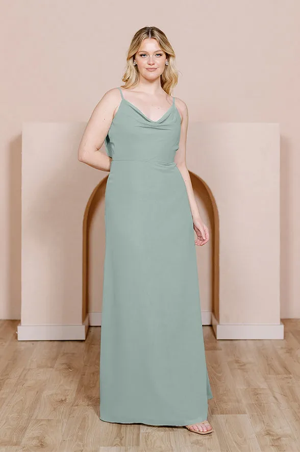 Nadia Chiffon Dress | Made To Order
