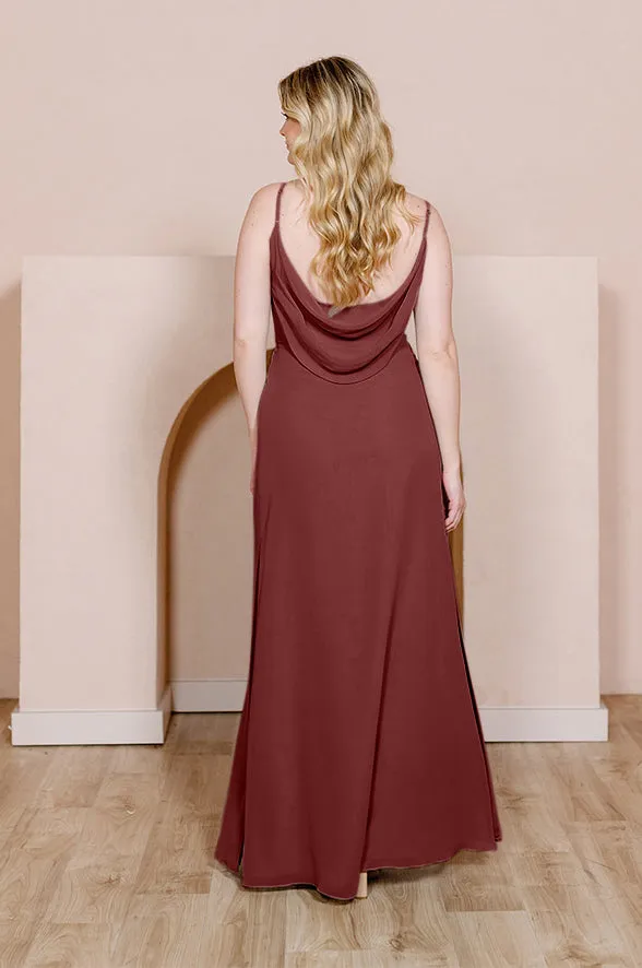 Nadia Chiffon Dress | Made To Order