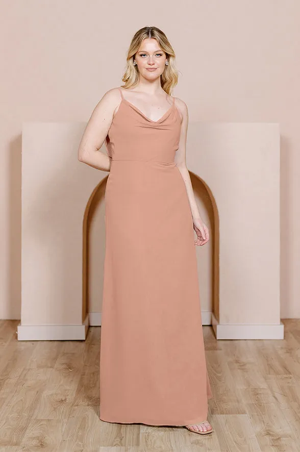 Nadia Chiffon Dress | Made To Order