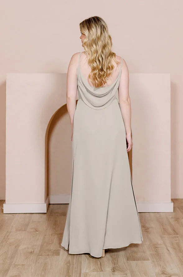 Nadia Chiffon Dress | Made To Order