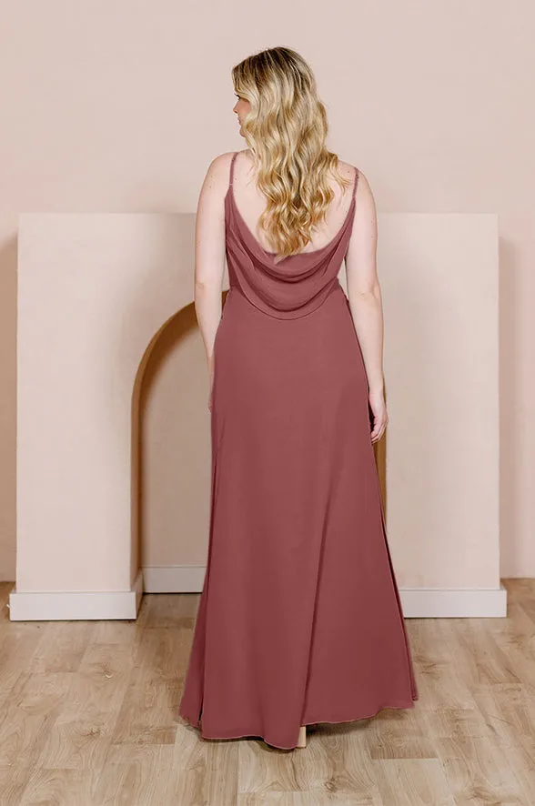 Nadia Chiffon Dress | Made To Order