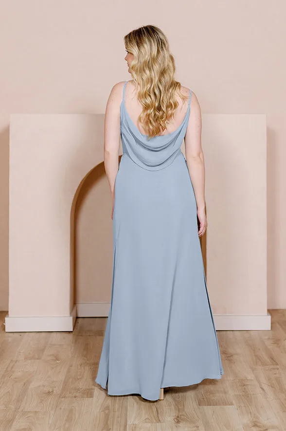 Nadia Chiffon Dress | Made To Order