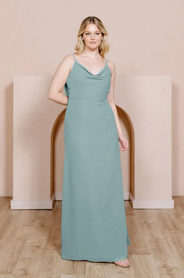 Nadia Chiffon Dress | Made To Order