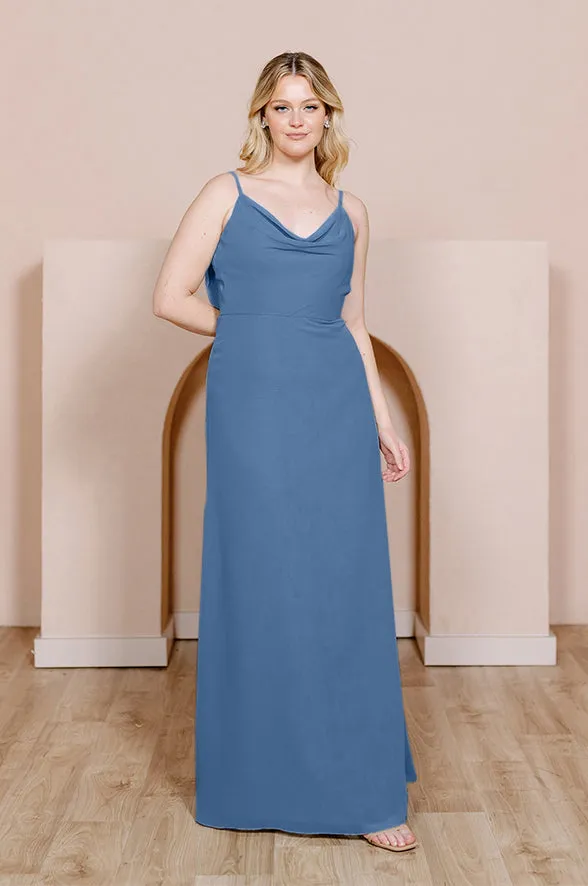 Nadia Chiffon Dress | Made To Order