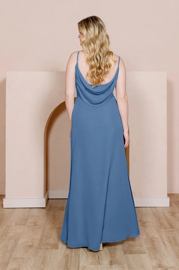 Nadia Chiffon Dress | Made To Order