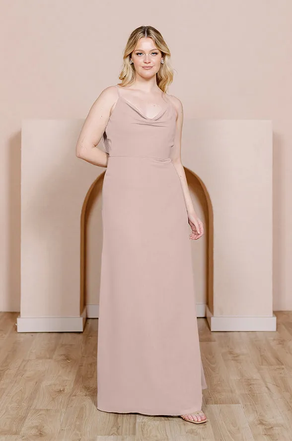 Nadia Chiffon Dress | Made To Order