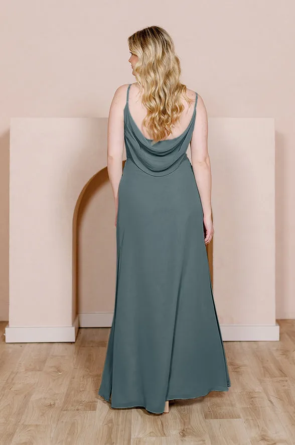 Nadia Chiffon Dress | Made To Order